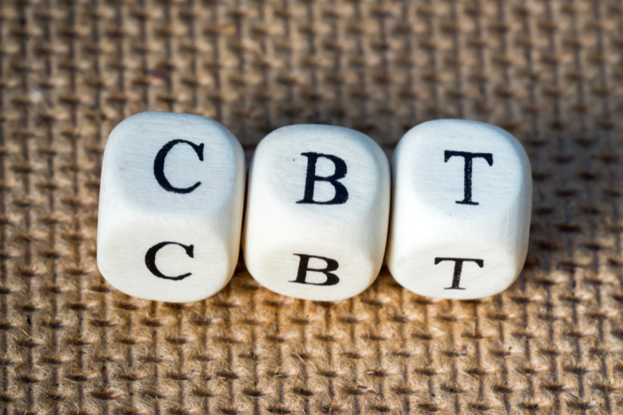 CBT spelled out 