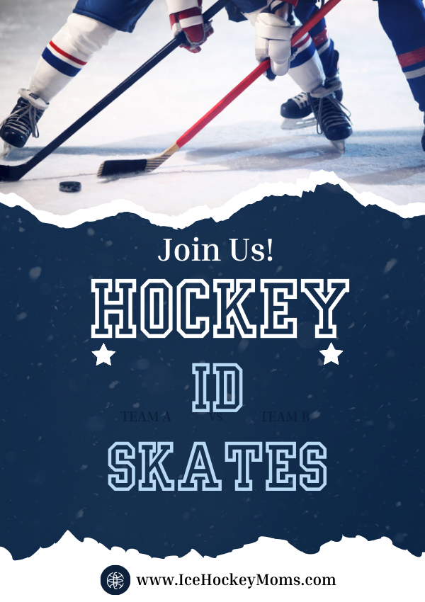 Hockey ID Skates Invitation